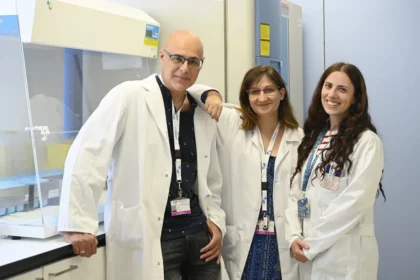 Investigadores del proyecto del colirio neuroprotector. Foto cedida por el Hospital Gregorio Marañón